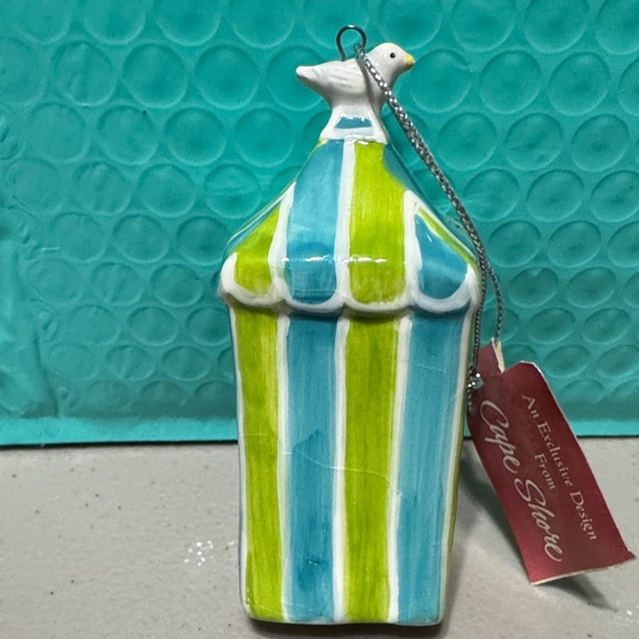 Cape Shore Blue and Green Holiday Ornament - Picture 3 of 3